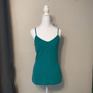 Express Teal Camisole with Spaghetti Straps